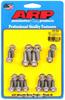 Stainless Steel Oil Pan Bolts Small Block Chevy With 1-Piece Rubber Gasket - image 1