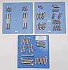 Stainless Steel Hex Head Fastener Kit Chevrolet SB-Chevy 1987-95 - image 1