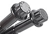 Chrome Moly Black Oxide 12-Point Head Fastener Kit Chevrolet 350-400 cid, small block (1986-Earlier) - image 2