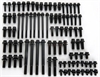 Chrome Moly Black Oxide 12-Point Head Fastener Kit SB Chevy LS-Series - image 1