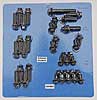 Chrome Moly Black Oxide Hex Head Fastener Kit Chevrolet SB-Chevy Vortec (1996-Later) - image 3