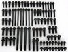 Chrome Moly Black Oxide Hex Head Fastener Kit SB Chevy LS-Series - image 1