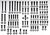 Chrome Moly Black Oxide 12-Point Head Fastener Kit Pontiac 350-400-455 cid - image 1