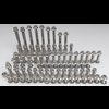 Chrome Moly Black Oxide Hex Head Fastener Kit Pontiac 350-400-455 cid - image 2