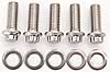 3/8" Stainless Steel 12-Point Bolts 1.000" UHL - image 2