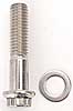 7/16" Stainless Steel 12-Point Bolts 2.000" UHL - image 1
