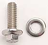 1/4" Stainless Steel Hex Bolts .750" UHL - image 1