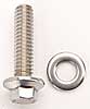 1/4" Stainless Steel Hex Bolts 1.000" UHL - image 1