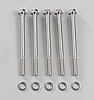 1/4" Stainless Steel Hex Bolts 3.500" UHL - image 1