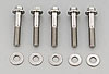 5/16" Stainless Steel Hex Bolts 1.500" UHL - image 1