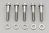5/16" Stainless Steel Hex Bolts 1.750" UHL - image 1
