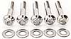 5/16" Stainless Steel Hex Bolts 2.000" UHL - image 3