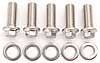 3/8" Stainless Steel Hex Bolts 1.000" UHL - image 2