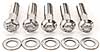 3/8" Stainless Steel Hex Bolts 1.750" UHL - image 3