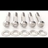 3/8" Stainless Steel Hex Bolts 2.250" UHL - image 4