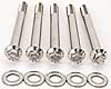 3/8" Stainless Steel Hex Bolts 4.000" UHL - image 3