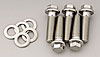 7/16" Stainless Steel Hex Bolts 1.500" UHL - image 1