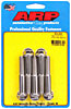 7/16" Stainless Steel Hex Bolts 2.500" UHL - image 1