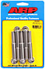 7/16" Stainless Steel Hex Bolts 3.000" UHL - image 1
