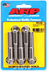 7/16" Stainless Steel Hex Bolts 2.250" UHL - image 1