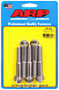 7/16" Stainless Steel Hex Bolts 2.500" UHL - image 1