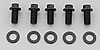 3/8"-16 Chromemoly Bolts 0.750" UHL, Hex - image 1