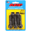 M12 x 1.50 x 50 hex black oxide bolts - image 1
