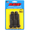 M12 x 1.75 x 70 hex black oxide bolts - image 1