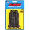 M12 x 1.75 x 80 hex black oxide bolts - image 1