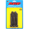 M12 x 1.75 x 100 hex black oxide bolts - image 1