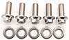 Stainless, 5/16" -24, .750" UHL, Hex - image 2