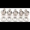 Stainless, 5/16" -24, .750" UHL, Hex - image 4