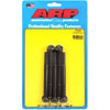 Black Oxide, 3/8" -24, 4.000" UHL, Hex - image 1