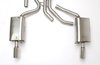 Performance Cat-Back Exhaust 2005-08 Audi B7 A4 2.0L Turbo Manual - image 3