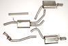 Performance Cat-Back Exhaust 2005-08 Audi B7 A4 2.0L Turbo Tiptronic - image 1