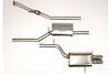 Performance Cat-Back Sport Exhaust 1997-2001 Audi B5 A4 Quattro 1.8L Turbo 5-Speed - image 1
