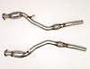 Performance Turbo Downpipe 2004-08 Audi B6/B7 S4 Quattro 4.2L Tiptronic - image 1