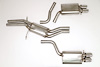 Performance Cat-Back Stealth Exhaust 2007-12 Audi B8 S5 4.2L - image 1