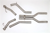 Cat By-Pass Pipes 2004-07 Porsche Cayenne Twin Turbo - image 1