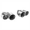 Quad Double Wall Exhaust Tips Fits Exhaust Kits 071-FPOR-0860 & 071-FPOR-0865 - image 1
