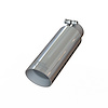 TP003040 Exhaust Tail Pipe Tip 3" IN 4" OUT 13"L - Polished - image 1