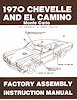Factory Assembly Manual 1970 Chevy Chevelle, El Camino & Monte Carlo - image 1
