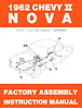 Factory Assembly Manual 1962 Chevy Nova
