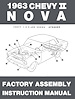 Factory Assembly Manual 1963 Chevy Nova - image 1