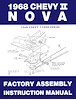 Factory Assembly Manual 1968 Chevy Nova