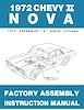 Factory Assembly Manual 1972 Chevy Nova - image 1