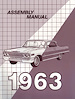 Factory Assembly Manual 1963 Full Size Chevy Car - image 1