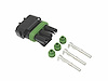 Weather-Pac Connector 3-Way Flat Female - image 1