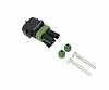 Weather-Pac Connector 2-Way Flat Female - image 1