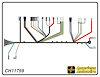 FRONT LIGHT HARNESS, V8, - image 1